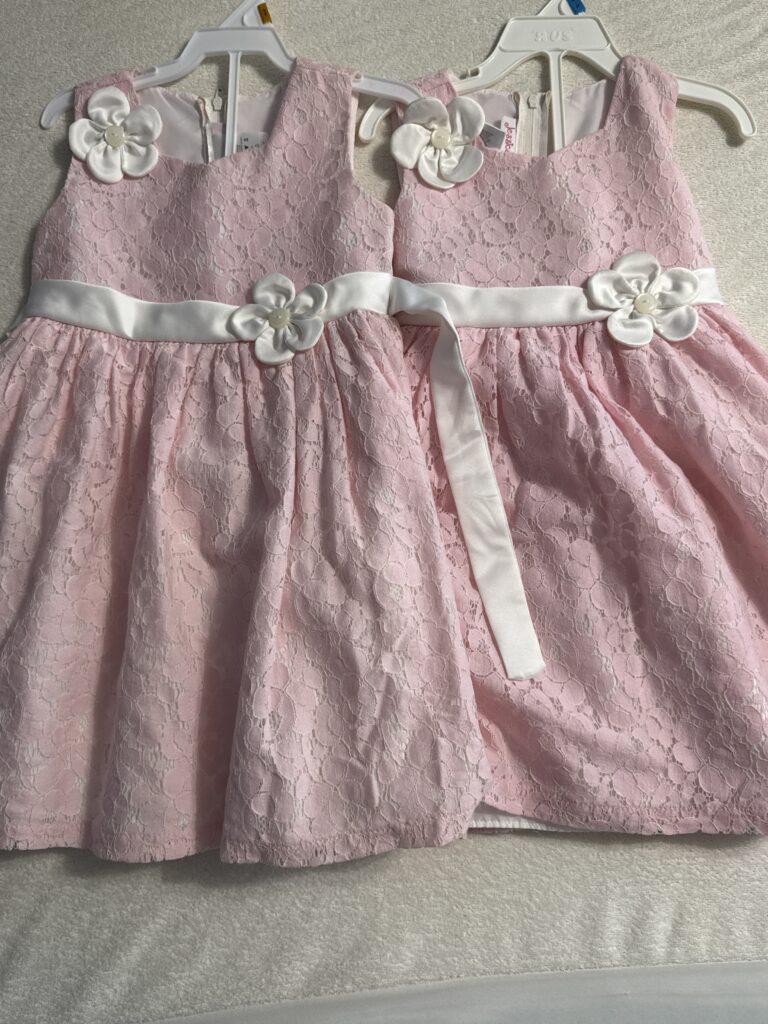 (2) 4T pretty pink Girl’s dress